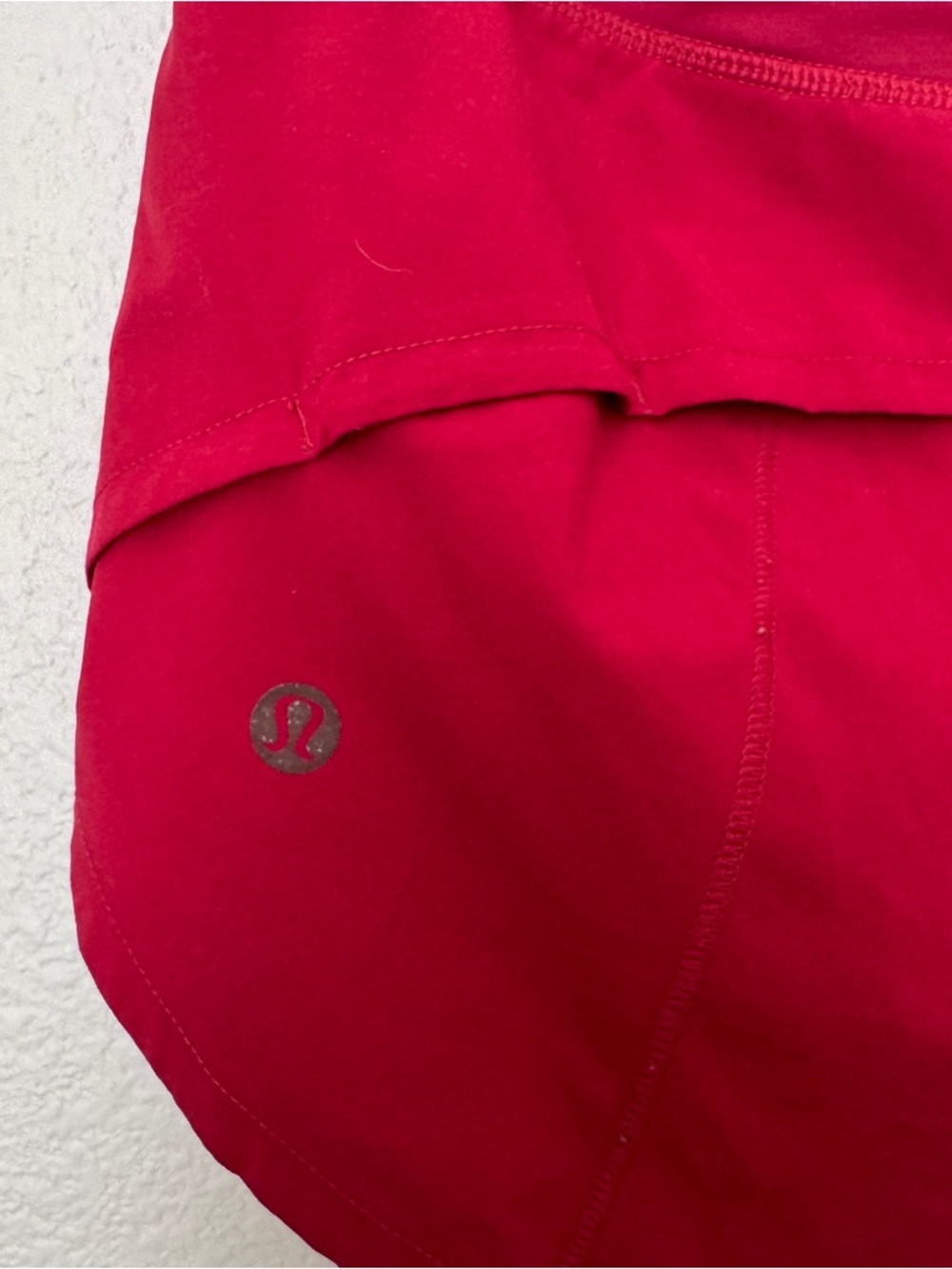 Lululemon red shorts - Picture 3 of 4